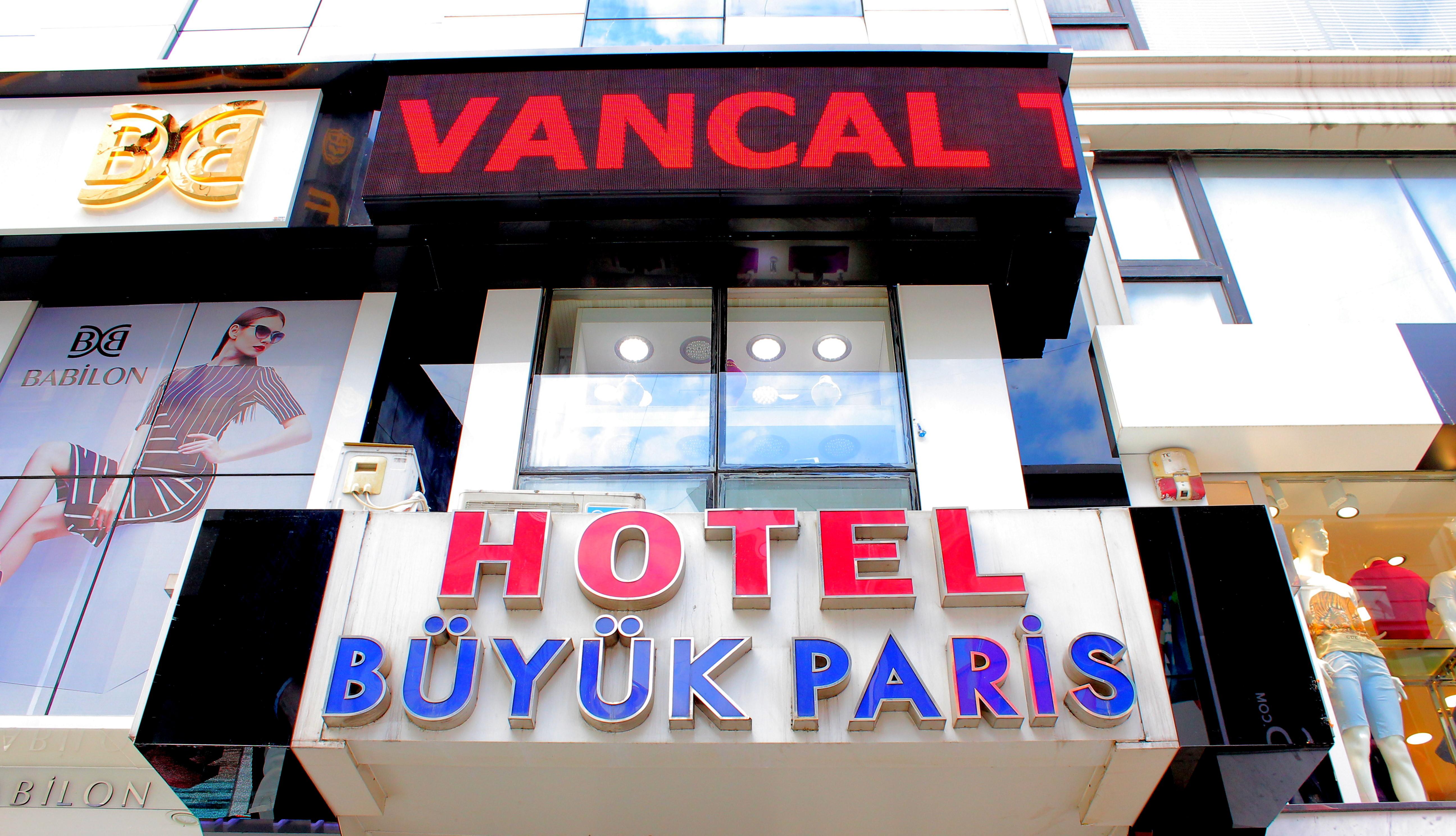 Hotel Buyuk Paris Estambul Exterior foto
